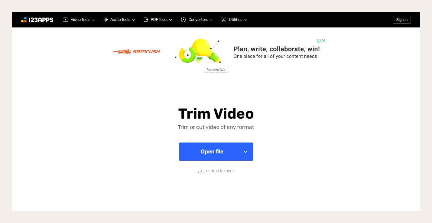Online Video Cutter