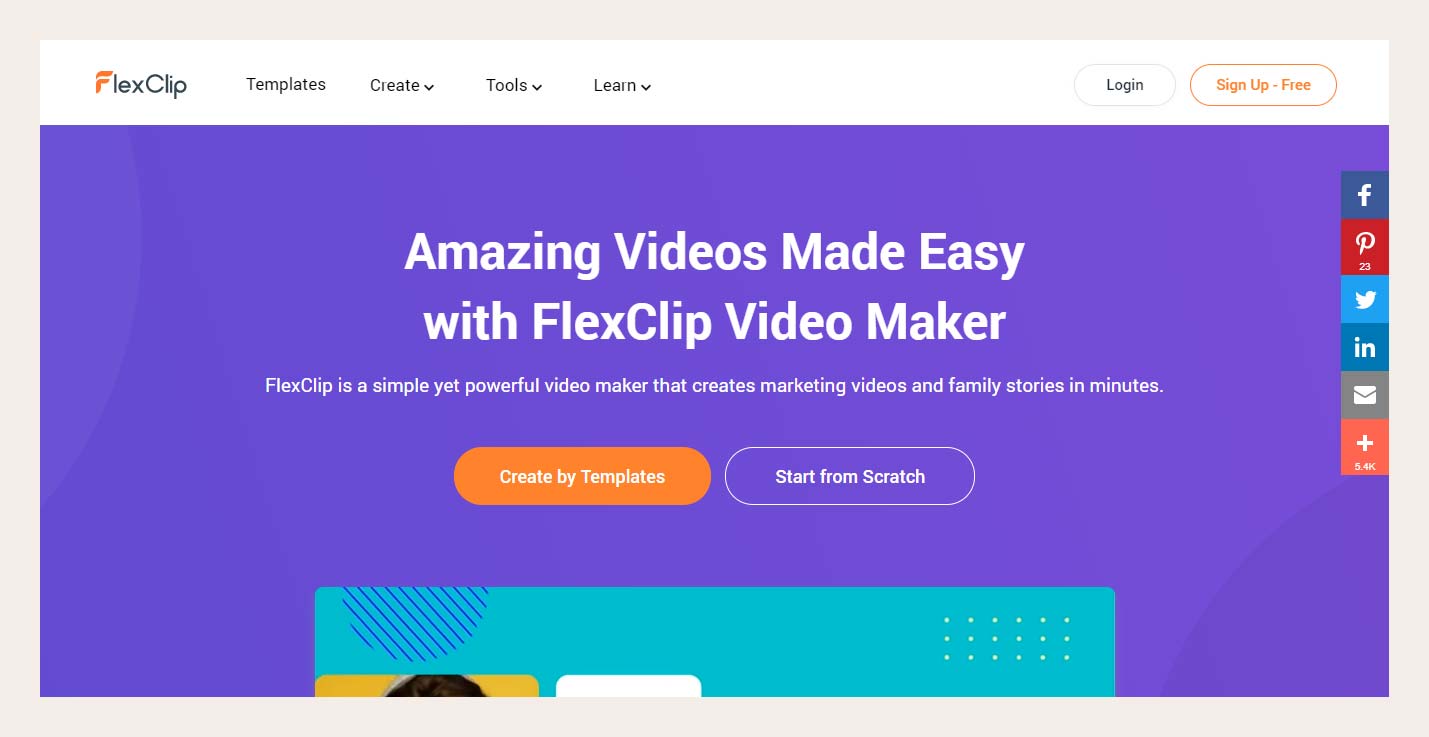 FlexClip Video Maker