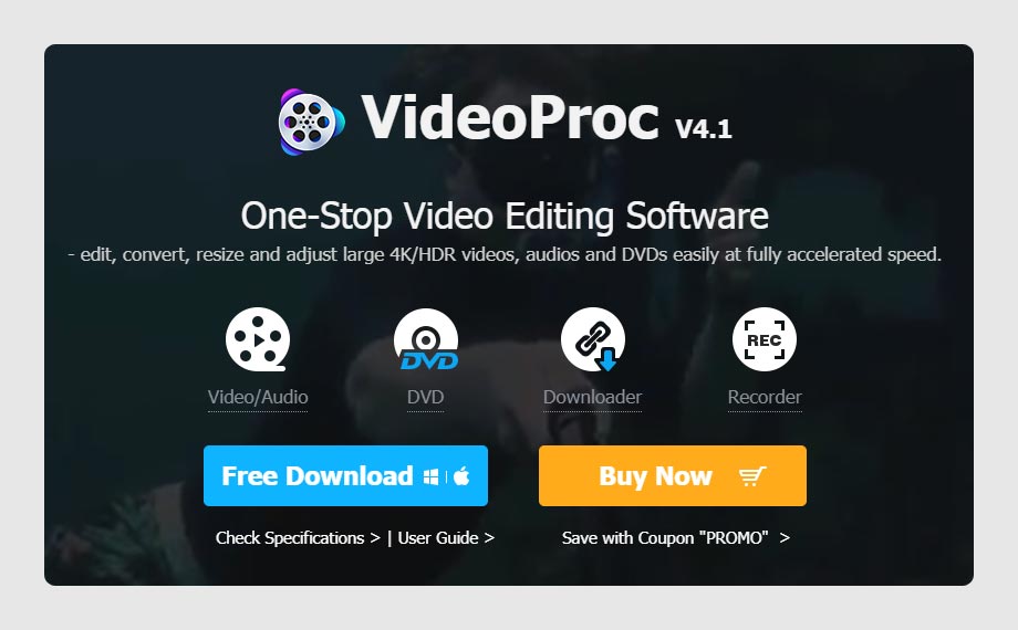 VideoProc YouTube Video Download Application