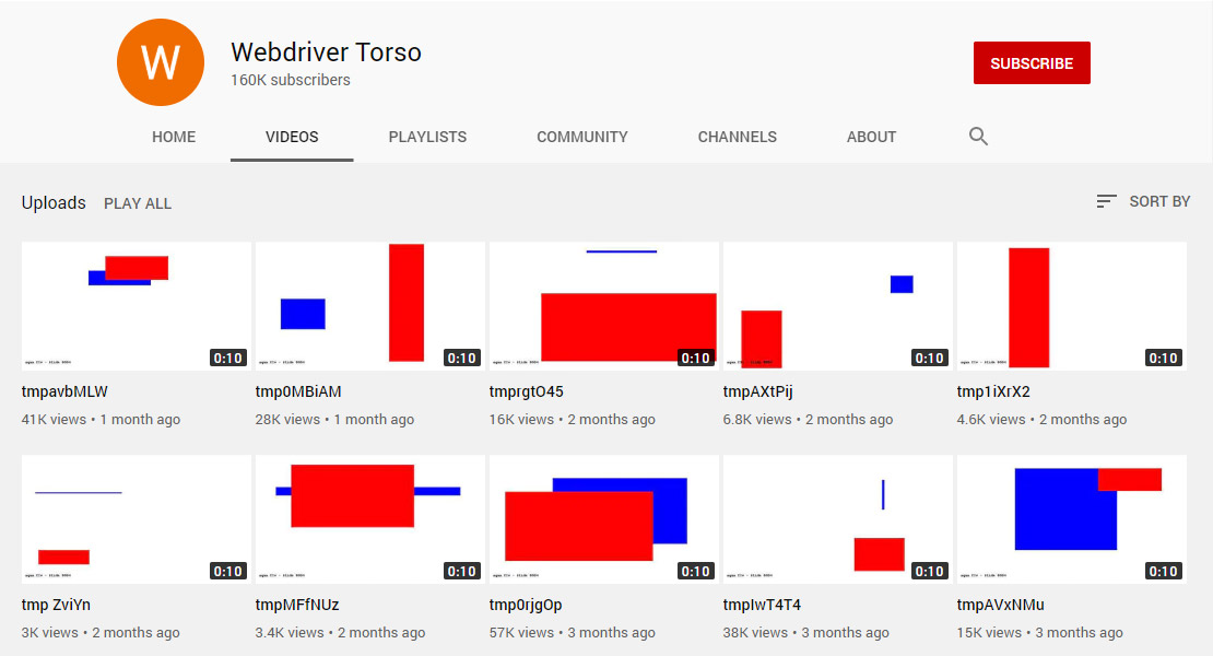 Web Driver Torso