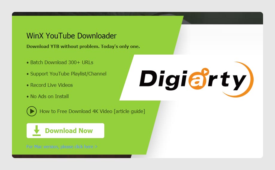 WinX Free YouTube Video Downloader