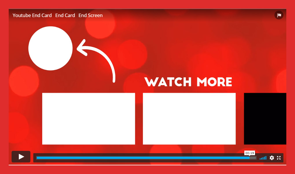 youtube end card video template
